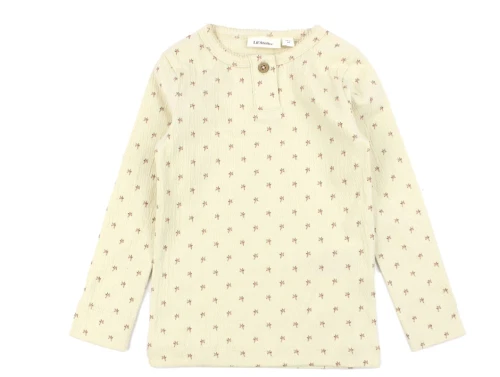 Lil Atelier wood ash blomstret top